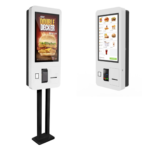 Borne-de-commande-fast-food borne-de-paiment- affichage digital - 2lamarketing